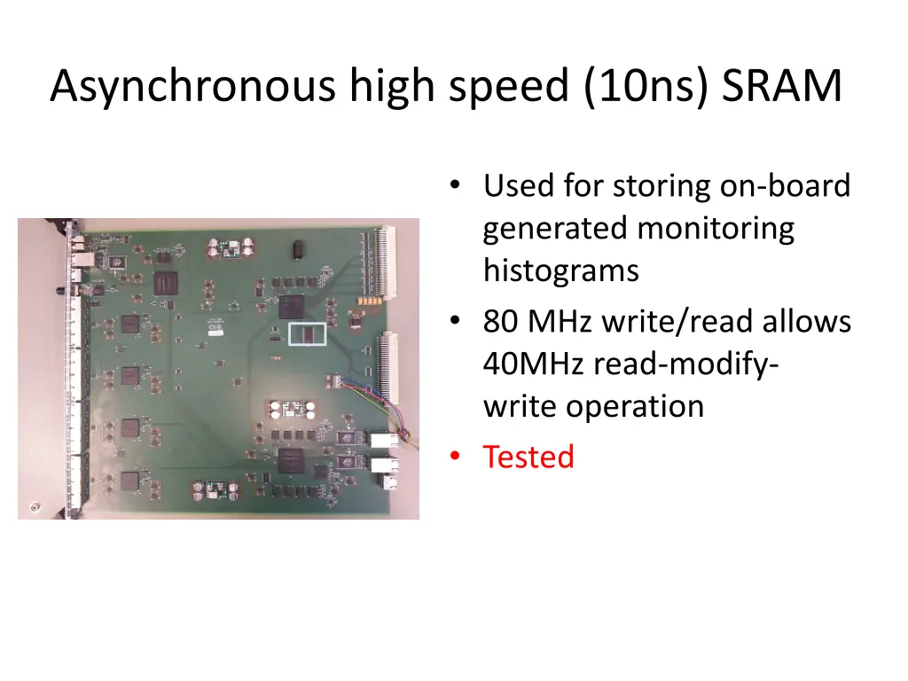 asynchronous high speed 10ns sram