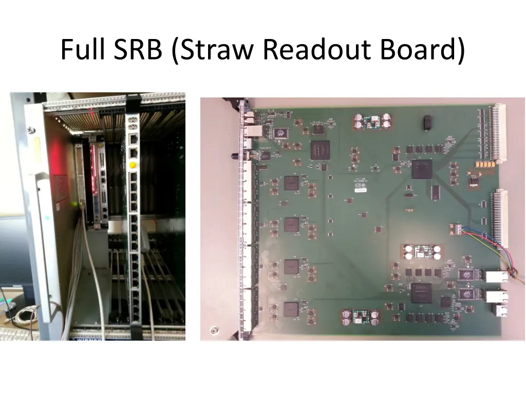 full srb straw readout board