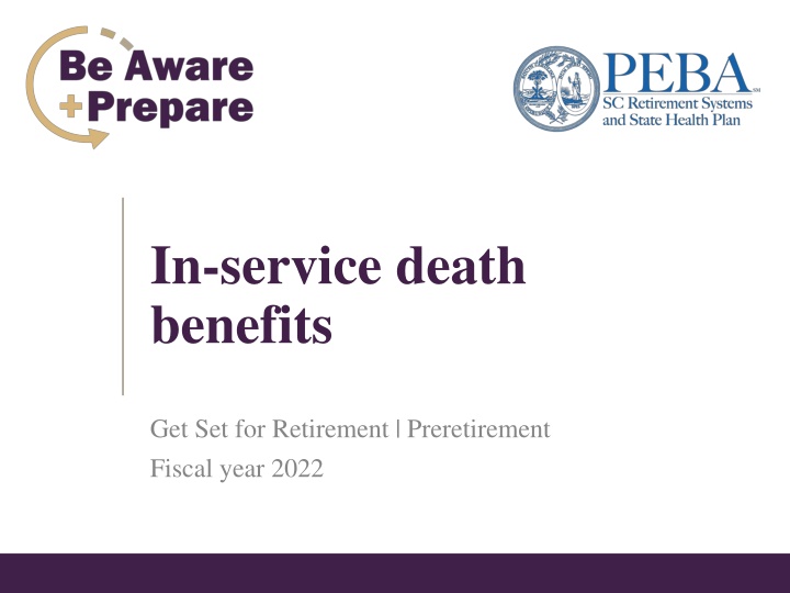 in service death benefits