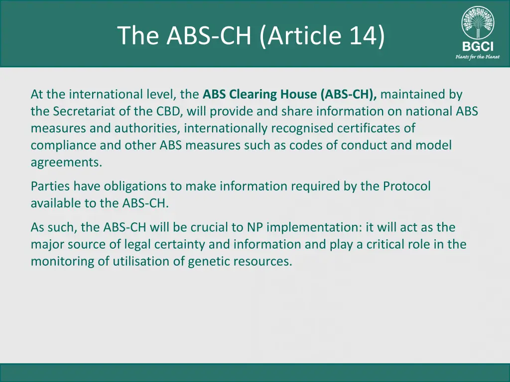 the abs ch article 14