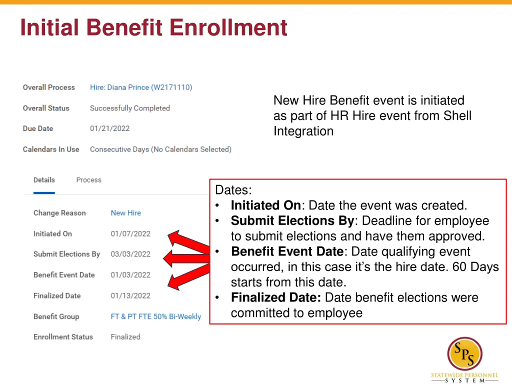 initial benefit enrollment 1