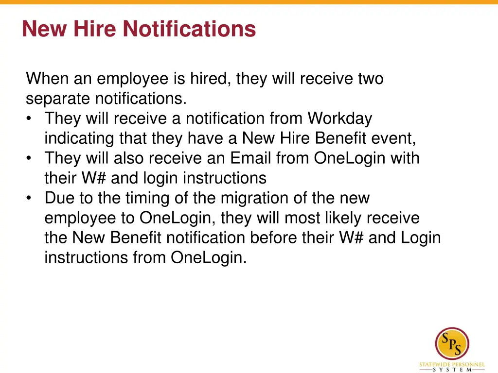 new hire notifications