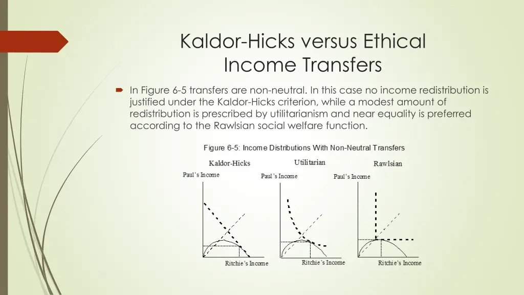 kaldor hicks versus ethical income transfers 1