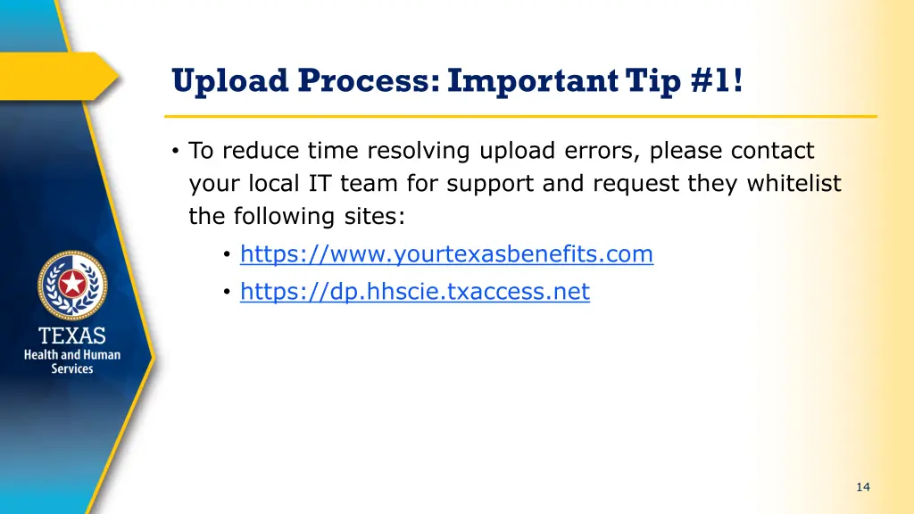 upload process important tip 1