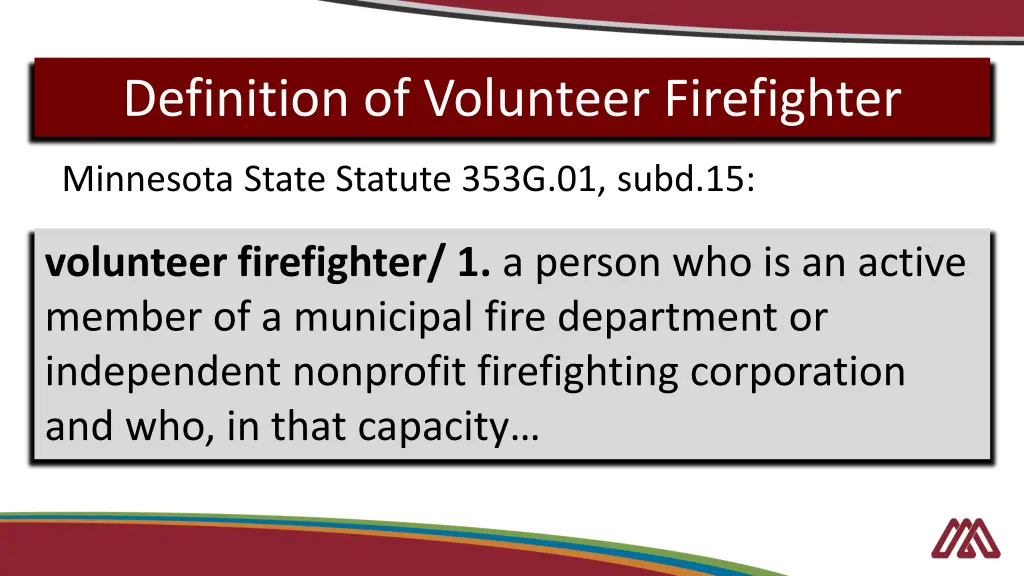 definition of volunteer firefighter