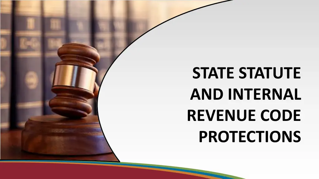 state statute and internal revenue code