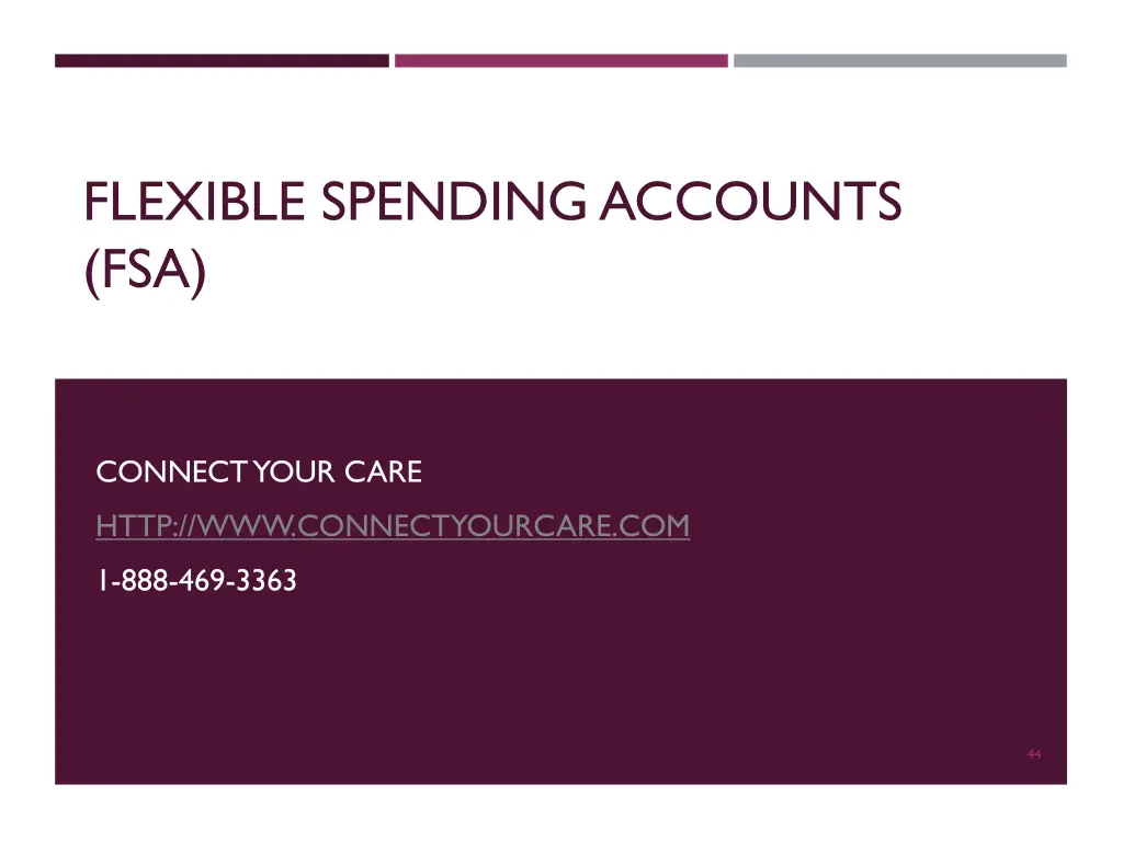 flexible spending accounts fsa