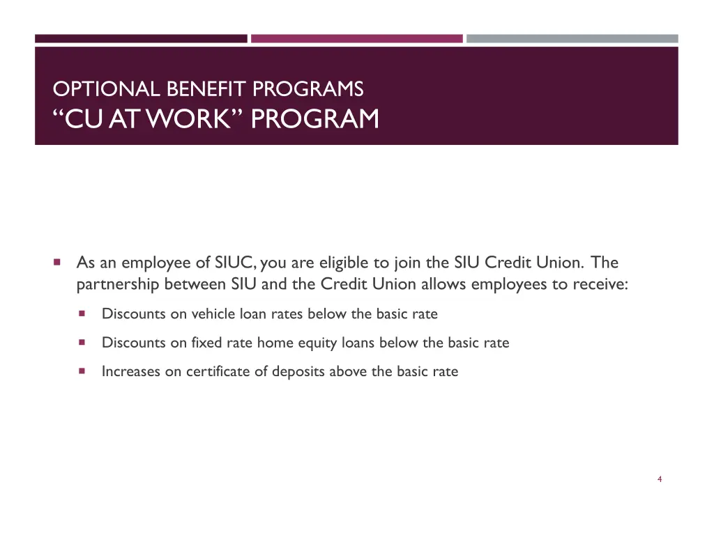 optional benefit programs cu at work program