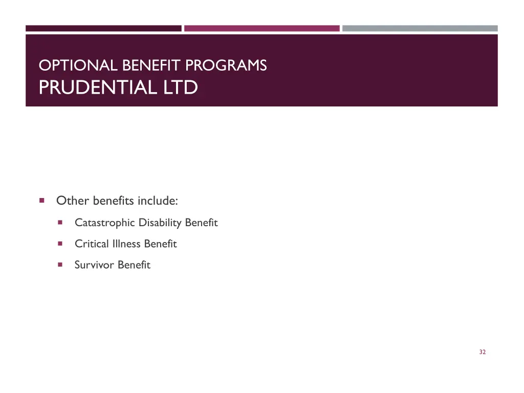 optional benefit programs prudential ltd 4