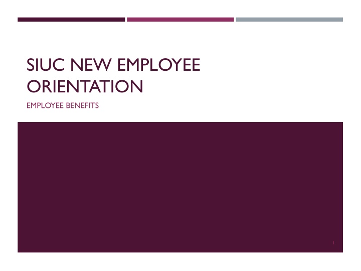 siuc new employee orientation