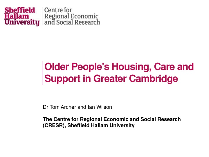 older people s housing care and support