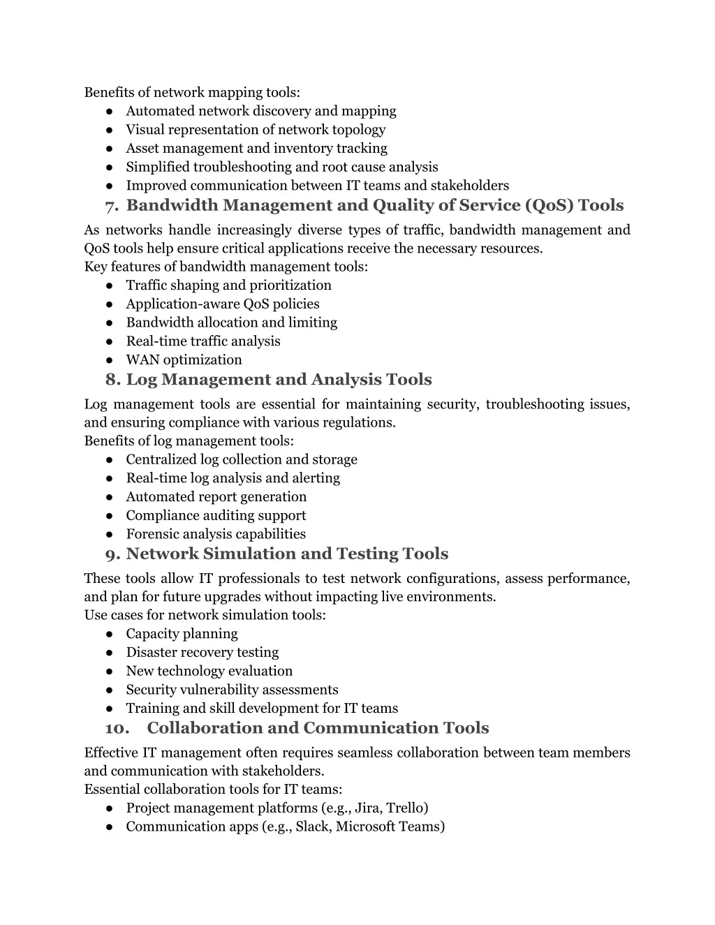 benefits of network mapping tools automated