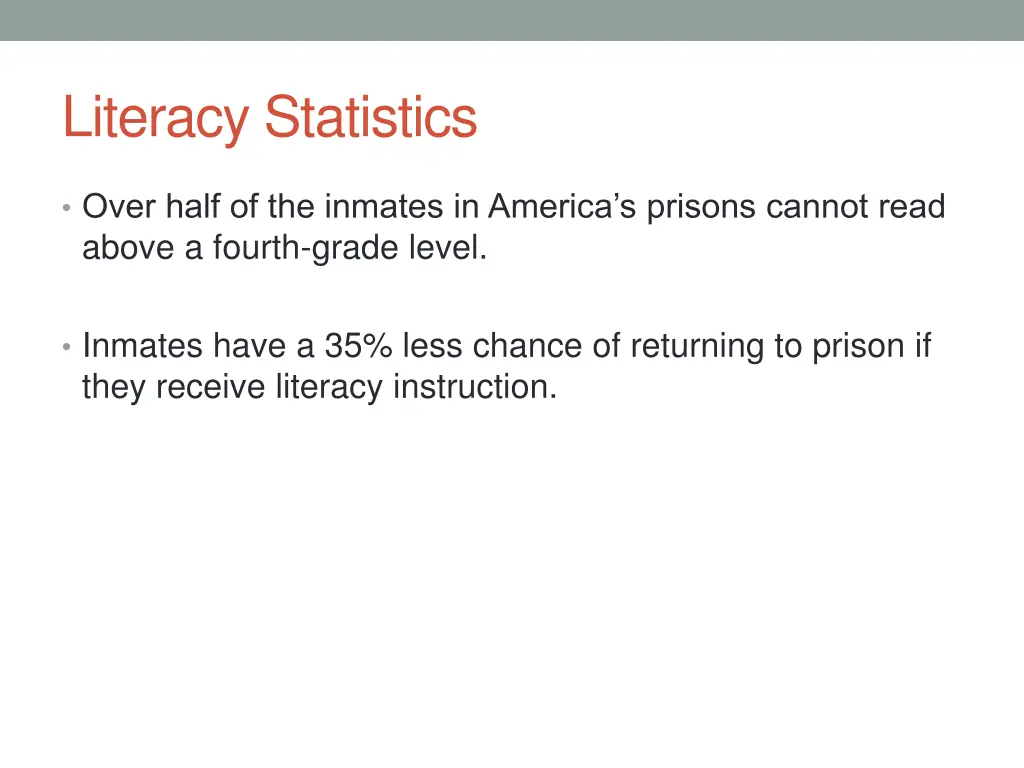 literacy statistics