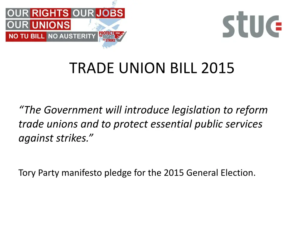 trade union bill 2015