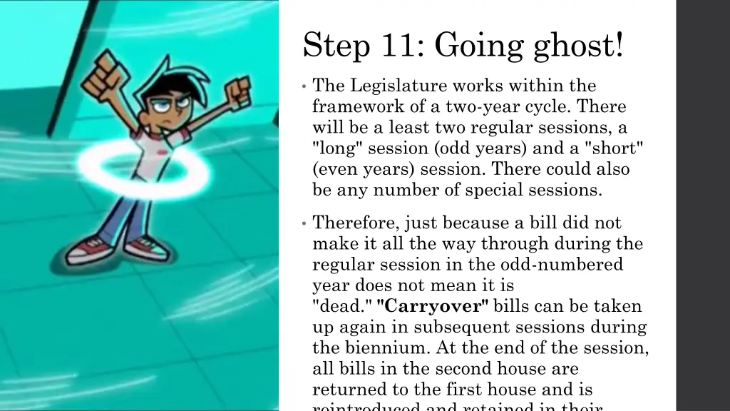 step 11 going ghost