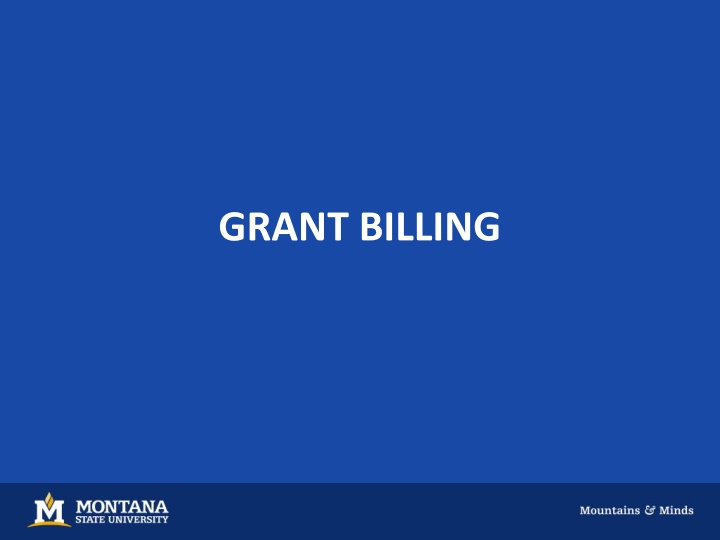 grant billing