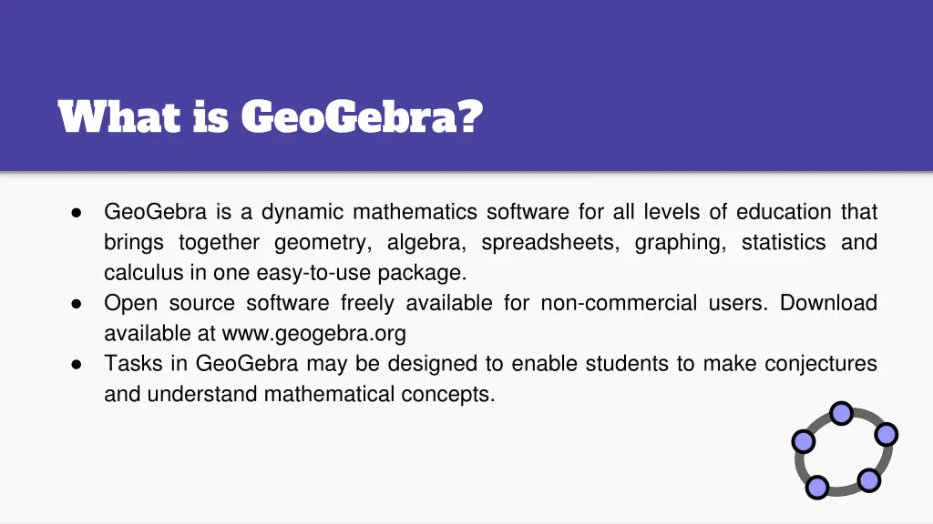 what is geogebra