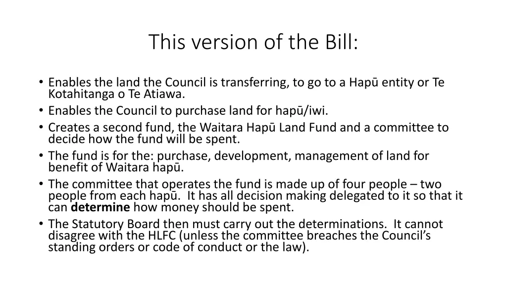 this version of the bill