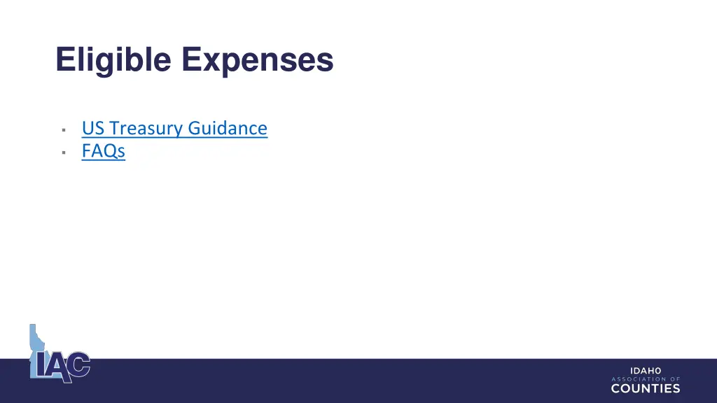 eligible expenses