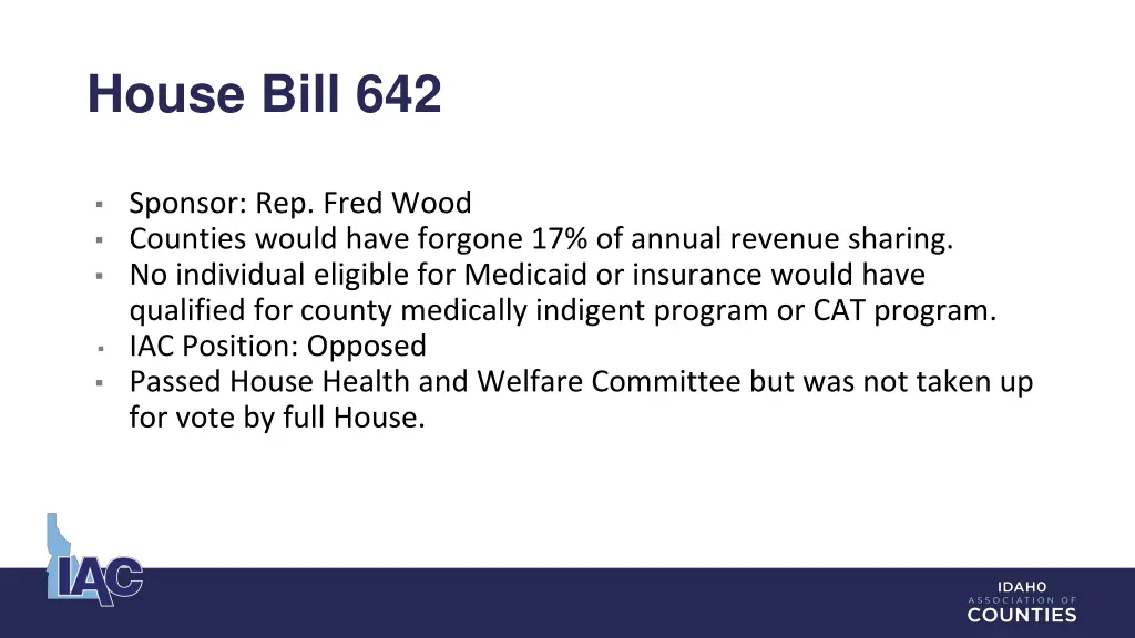 house bill 642