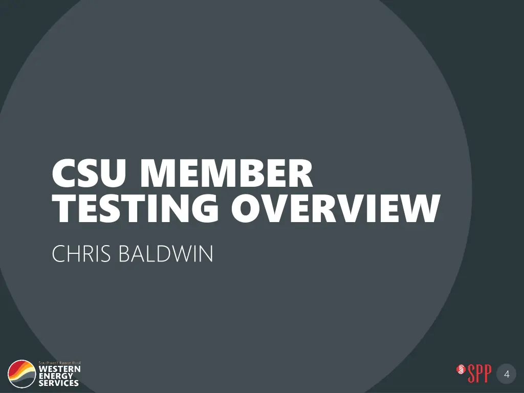 csu member testing overview chris baldwin