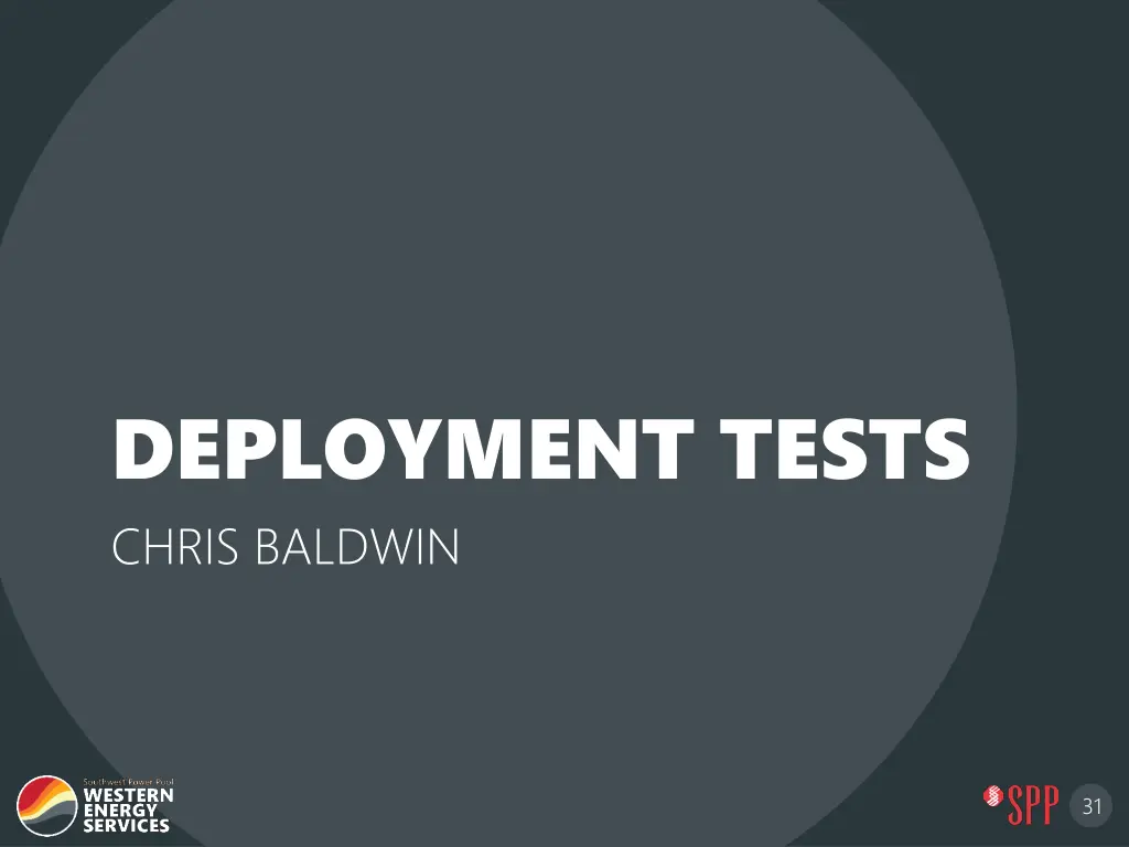 deployment tests chris baldwin