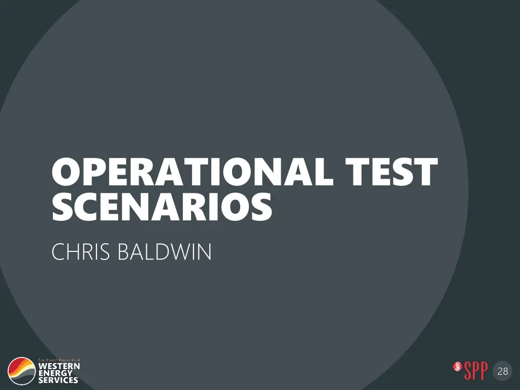 operational test scenarios chris baldwin