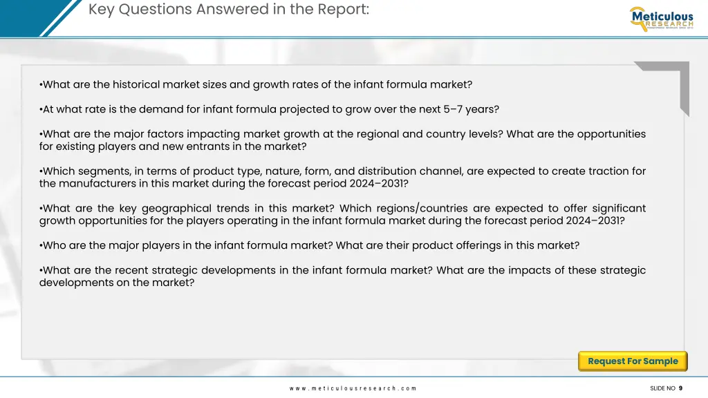 key questions answered in the report