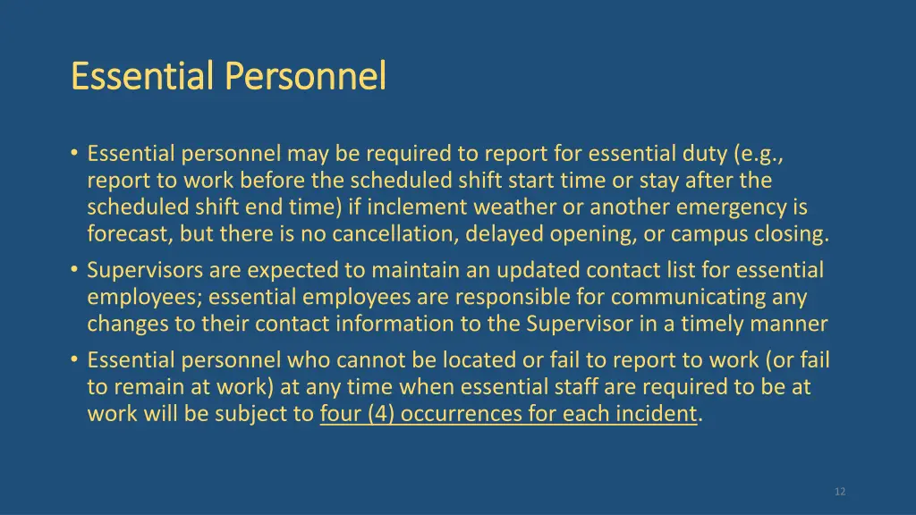 essential personnel essential personnel