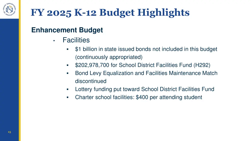 fy 2025 k 12 budget highlights 1