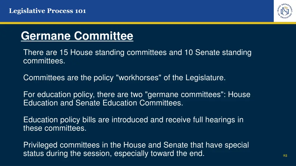 legislative process 101 3