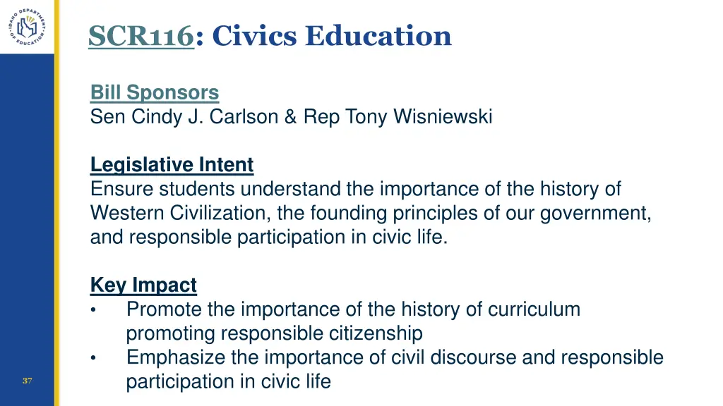 scr116 civics education