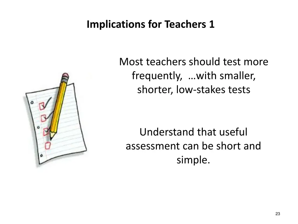 implications for teachers 1