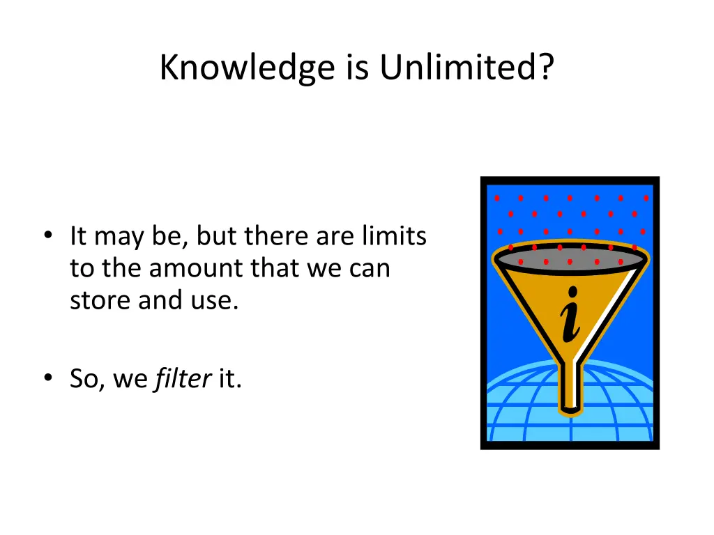 knowledge is unlimited