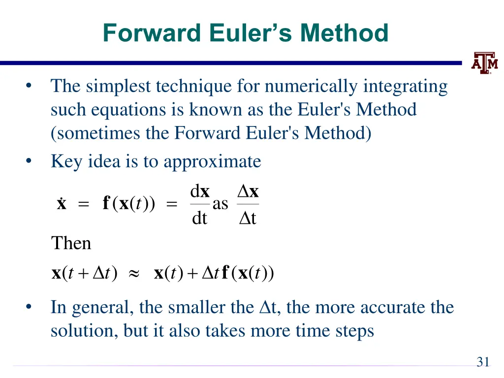 forward euler s method