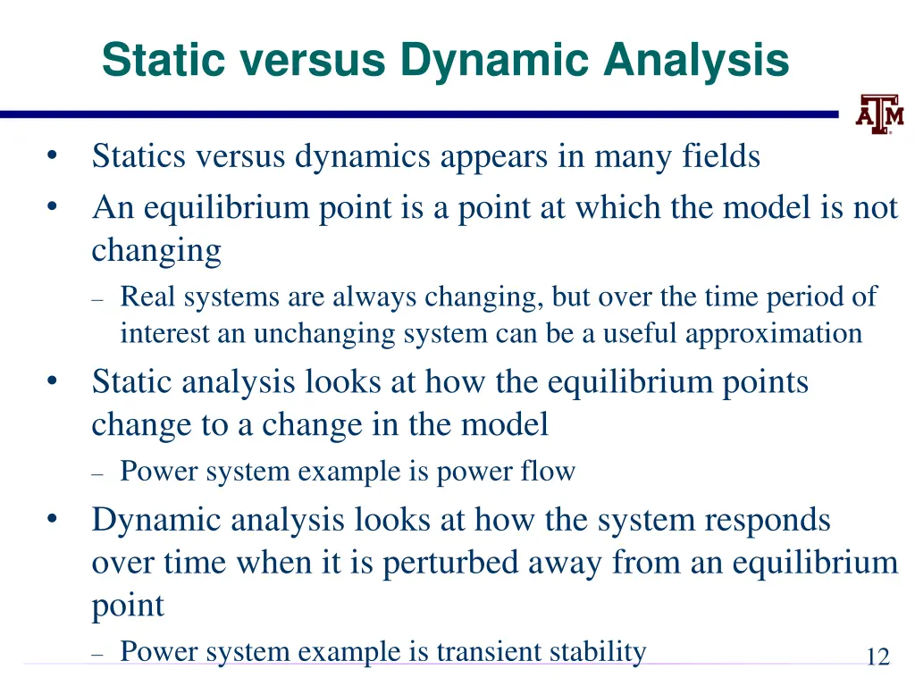 static versus dynamic analysis