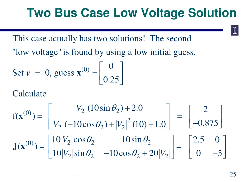 two bus case low voltage solution