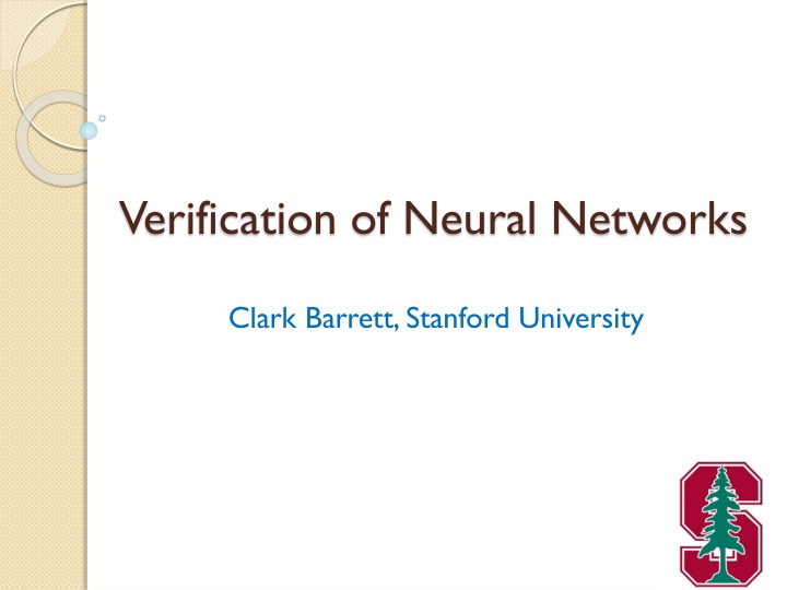 verification of neural networks