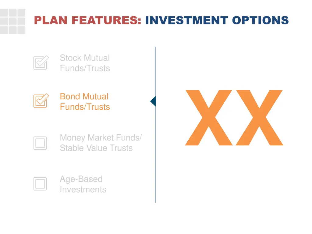 plan features investment options 1