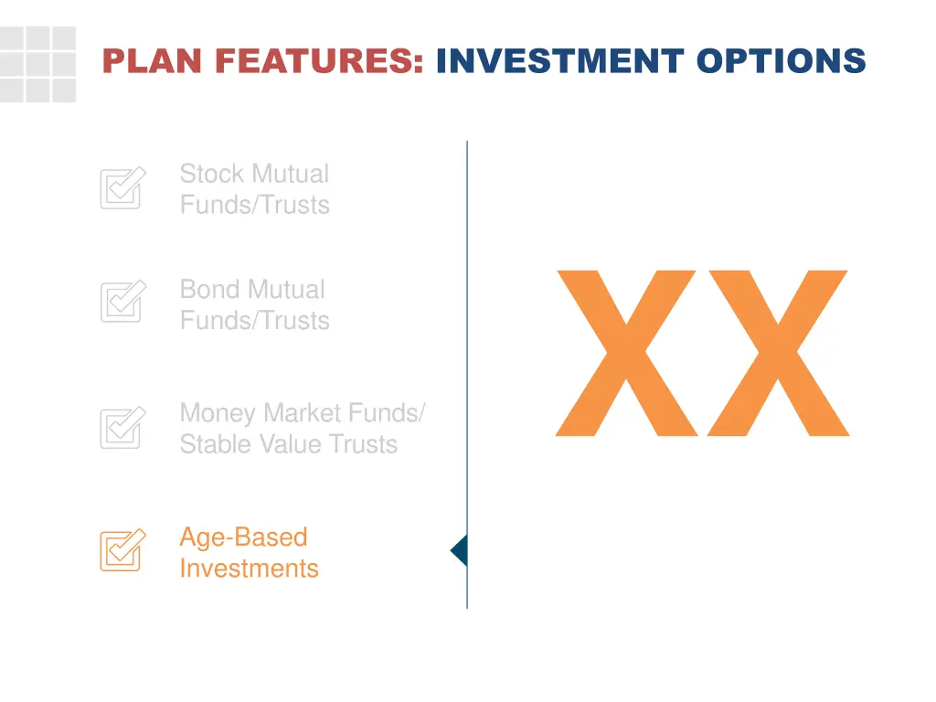 plan features investment options 3