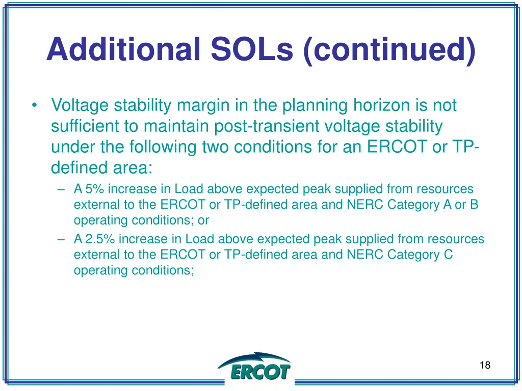 additional sols continued 1