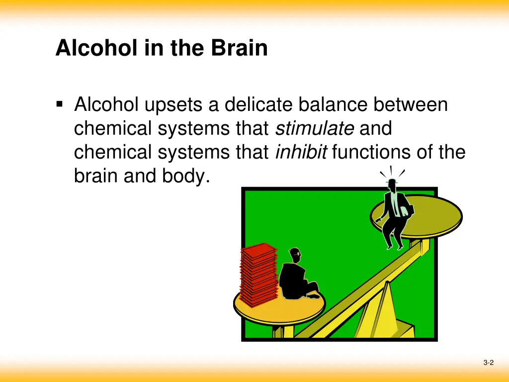 alcohol in the brain