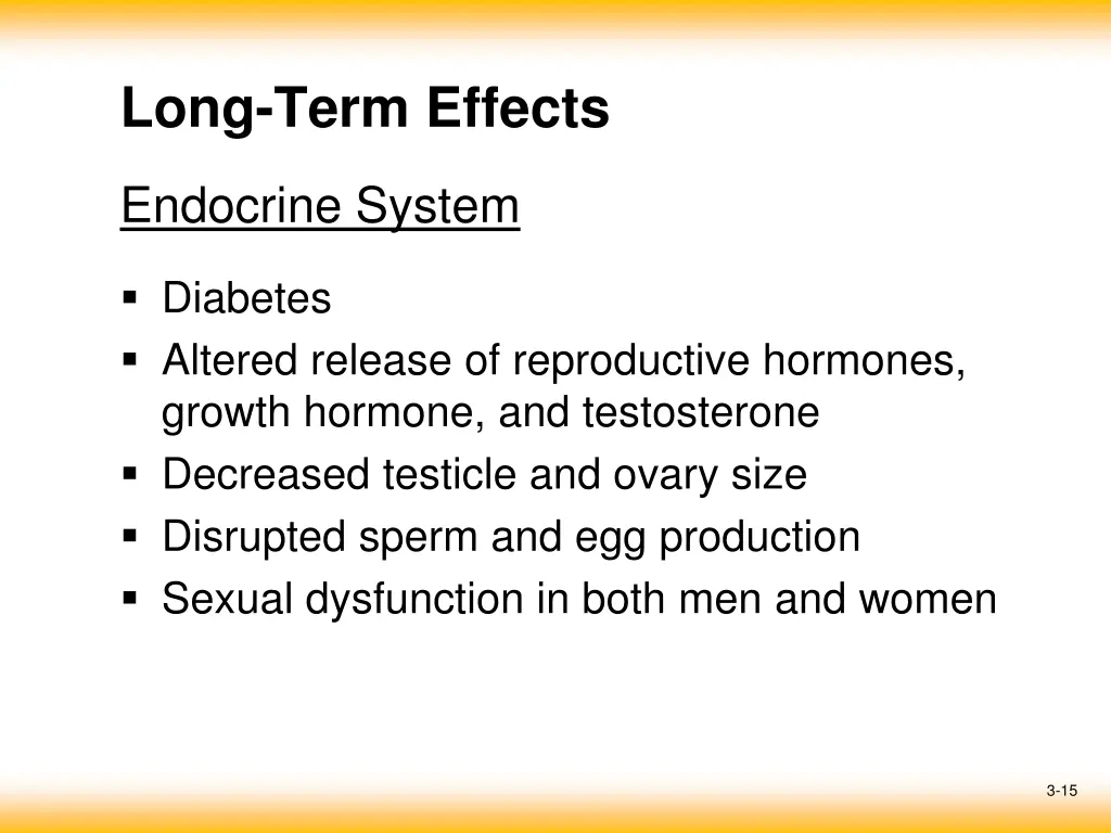 long term effects 5