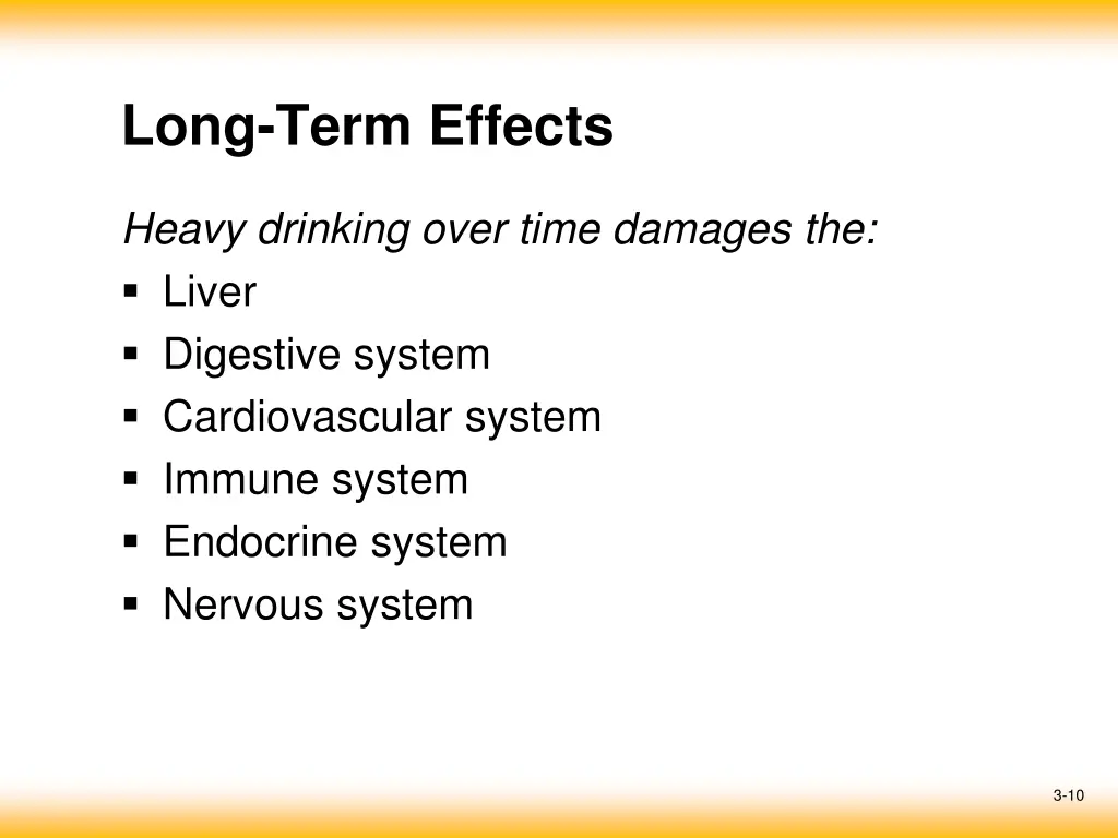 long term effects