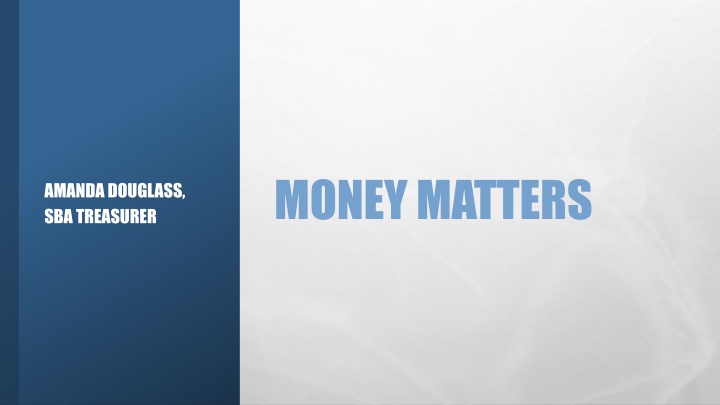 money matters