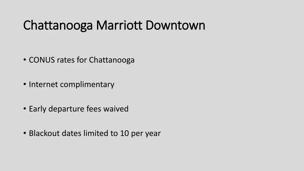 chattanooga marriott downtown chattanooga