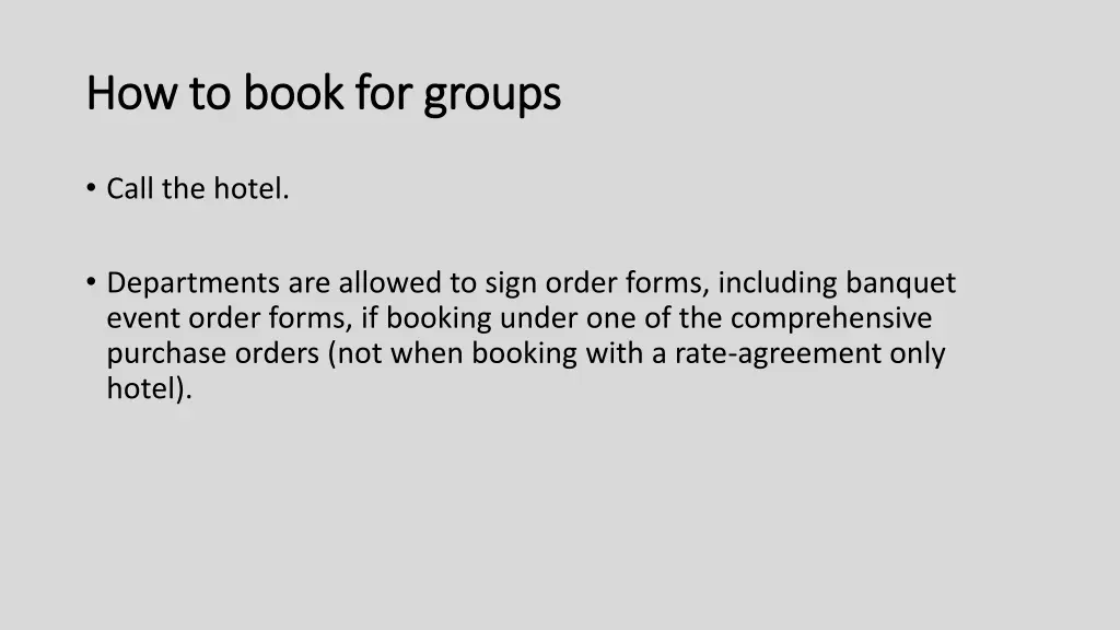 how to book for groups how to book for groups