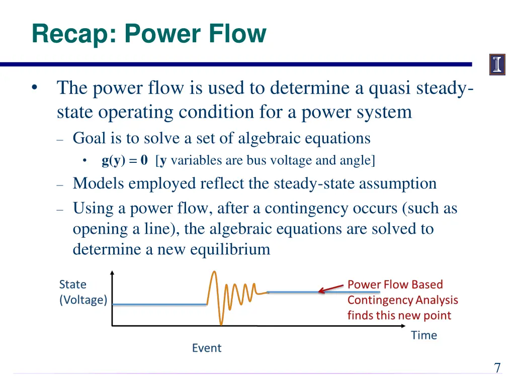 recap power flow