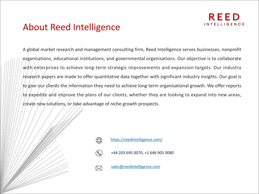 about reed intelligence