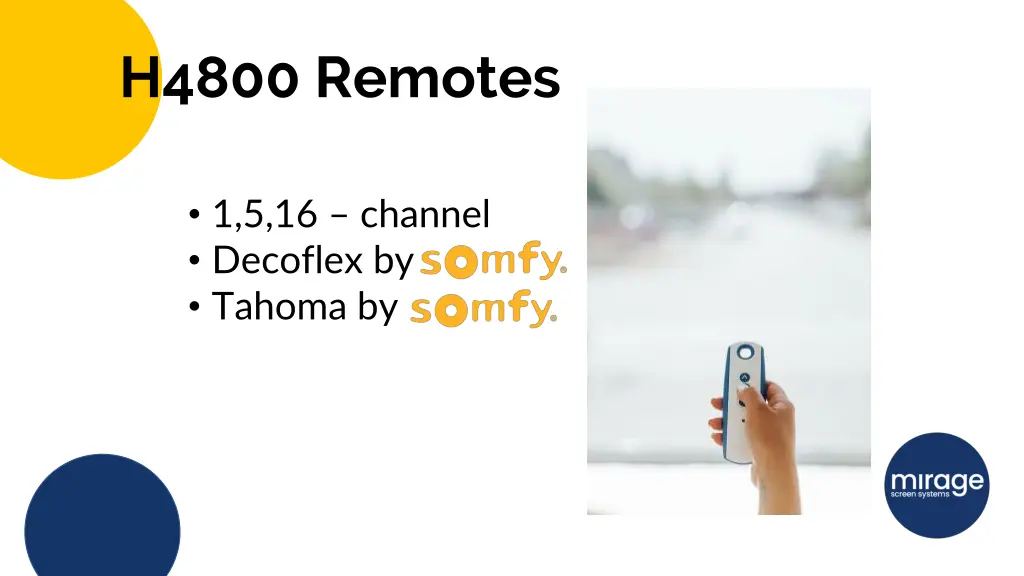 h4800 remotes